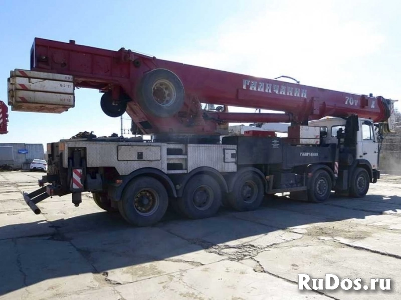Автокран Галичанин 70 т, 2015 г изображение 3