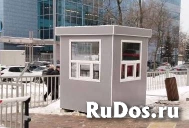 Будка пост охраны 2х2м, утепленная, новая, изготовление изображение 4