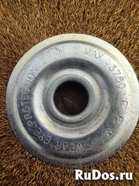 Щетка обдирочная для УШМ круглая изображение 3