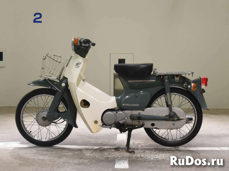 Мотоцикл дорожный Honda C50 Super Cub рама C50 скутерета корзина изображение 5