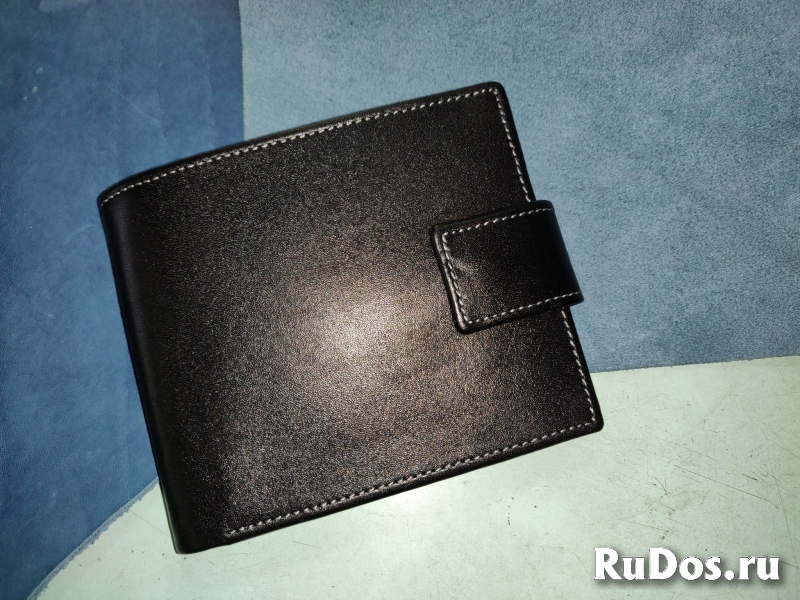 Кожаный кошелек на заказ фото
