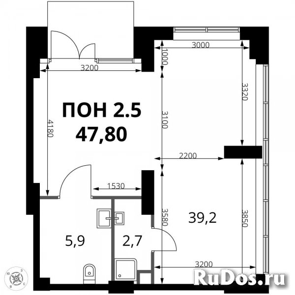 Продам коммерческую недвижимость 47.8 м2 изображение 3