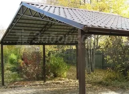 Установка: ЗАБОРОВЫ, ВОРОТА, НАВЕСЫ КАЛИТКИ изображение 6