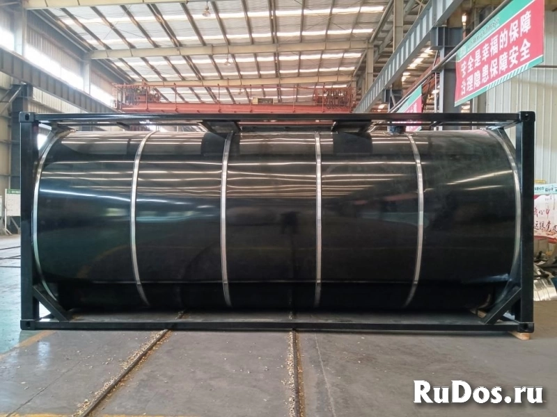 Танк-контейнер объём 25м3 тип Т3, для перевозки и хранения мазута, битума, новый. изображение 5