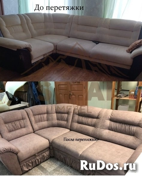 Перетяжка (реставрация) мягкой мебели изображение 6