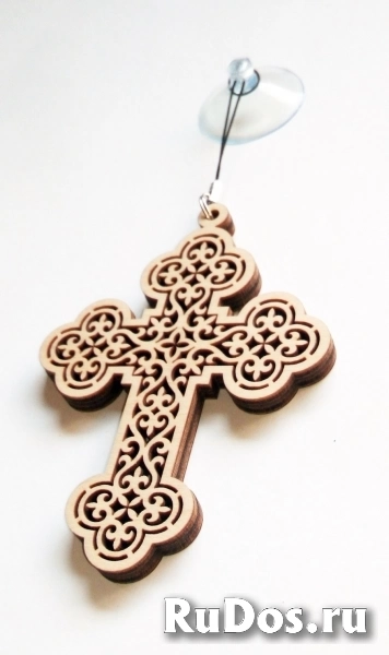 Крест на присоске с орнаментом изображение 4