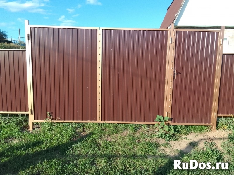 Изготовление ворот, заборов, калиток изображение 7