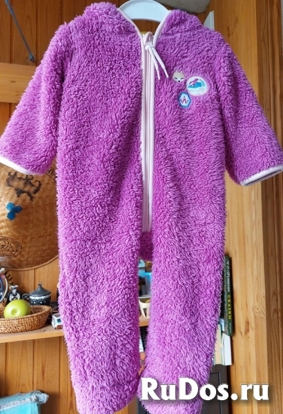 Комбинезон детский Wanabee . Для активного образа жизни ( neige bb combi pol rose) . Возраст на 12 месяцев и чуть постарше фото