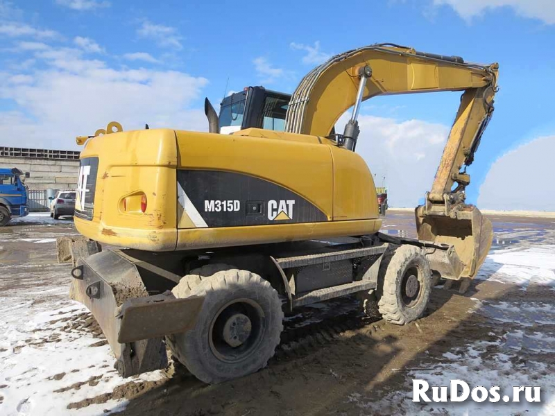 Колесник CAT 315, 8500 м/ч, габарит, макс опции фотка