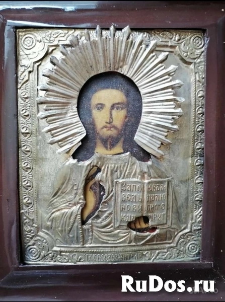 Икона Спас Иисус. фото