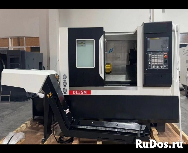 Токарно- фрезерный станок с ЧПУ Fanuk DL55M. фото