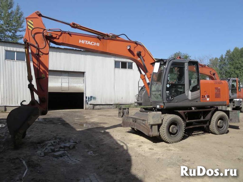 Колесник Hitachi 190, 2009 г, 20 т, 2 ковша, доп. линии изображение 4