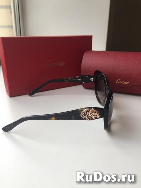 Очки женские новые cartier копия люкс цвет стекла коричневый боло фотка