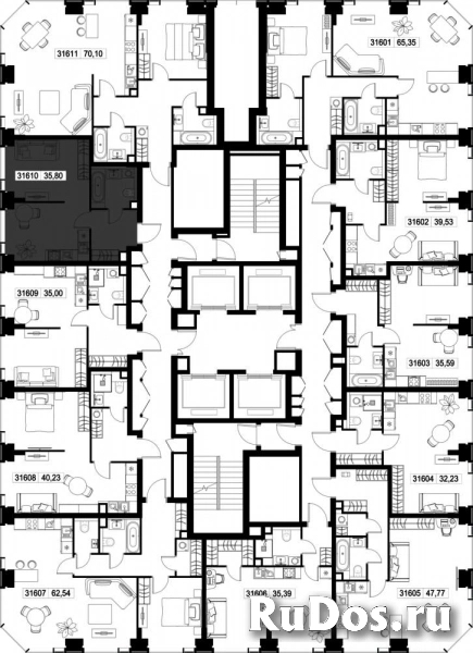 Продам 1 комнатную квартиру 35.8 м2 изображение 3