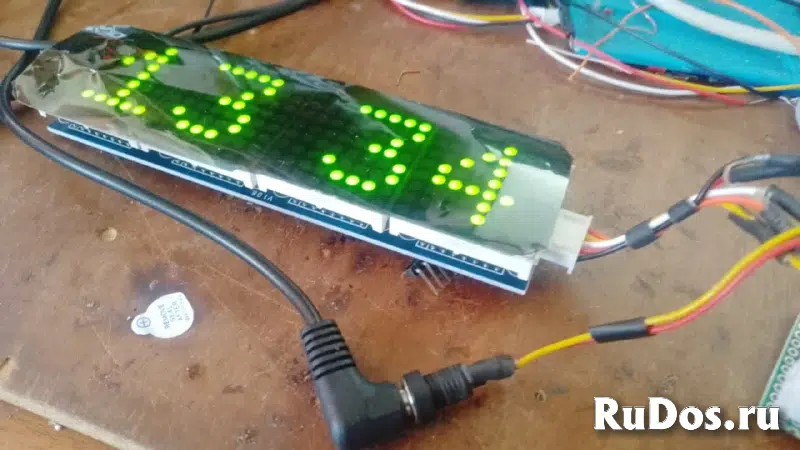 Умные настольные часы для дома и офиса (ESP32, Wi-Fi, MQTT) фотка