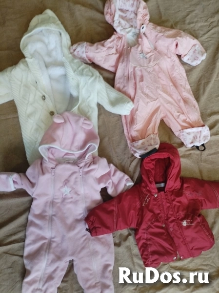 Вещи на девочку р. С 62-80 изображение 6