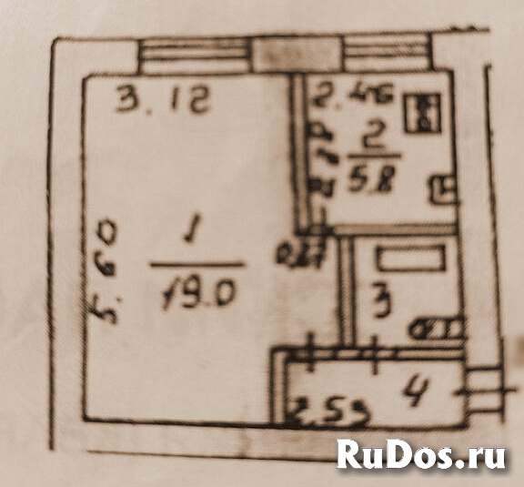 1к.кв. Воскресенский бульвар 2/2, 32м изображение 6