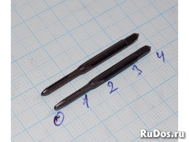 Метчики М 1 до М 10 комплектные -список изображение 4