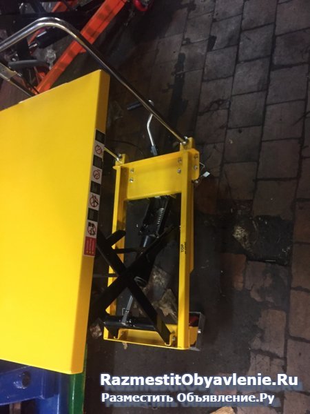 тележка с подъемной платформой 150 кг фотка