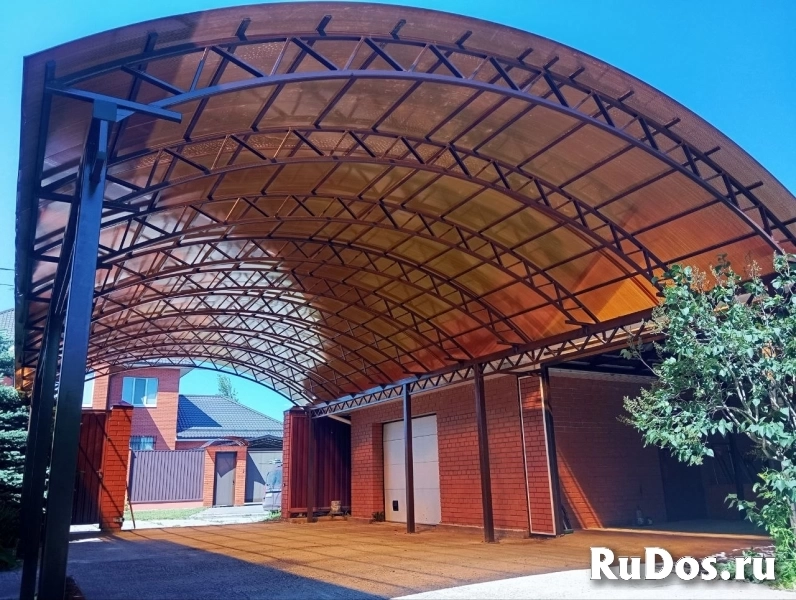 Навесы для авто от производителя изображение 11