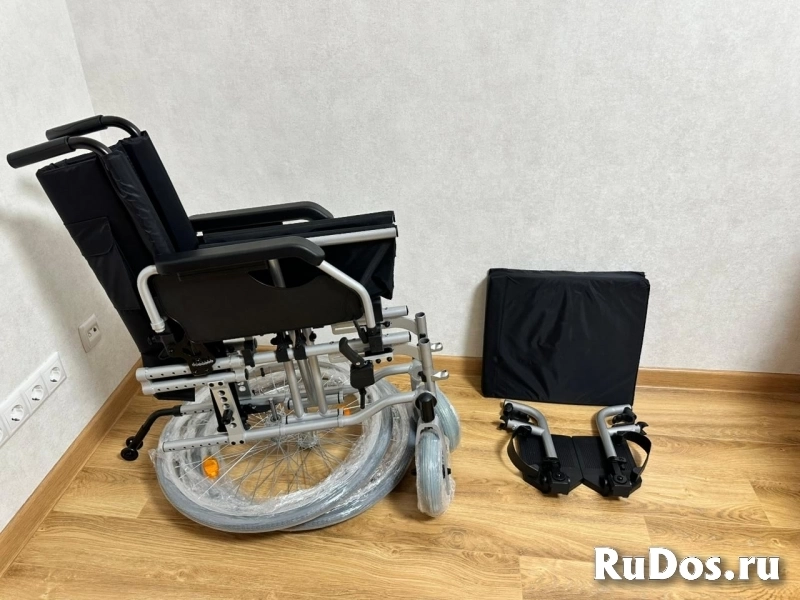 Инвалидная коляска Новая Складная + Доставка изображение 9