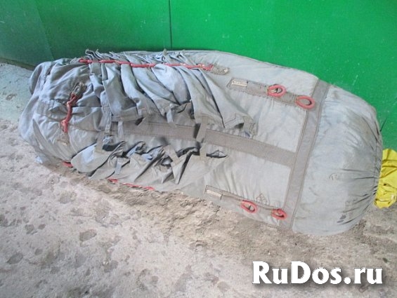 Купол тренировочного парашюта ПО-9 22кв.м 22м2 двойная оболочка изображение 6