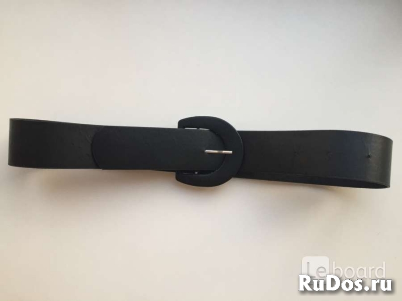Пояс ремень черный женский широкий кожзам аксессуар мода топ мода изображение 3