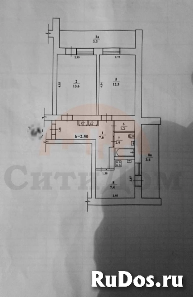 Продам 2 комнатную квартиру 52 м2 фотка