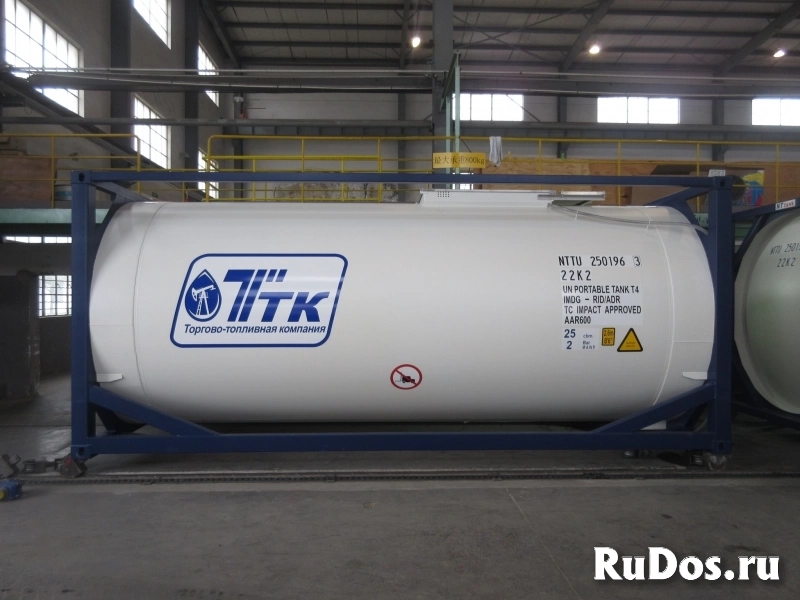 Танк-контейнер объём 25м3 тип Т4, для перевозки масла, новый изображение 8