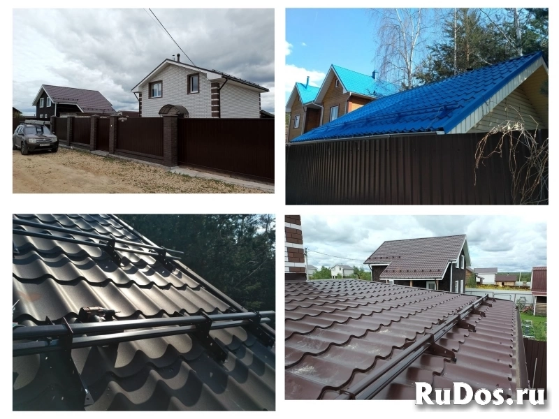 Монтаж снегозадержателей под ключ, без переплаты и посредников. изображение 8