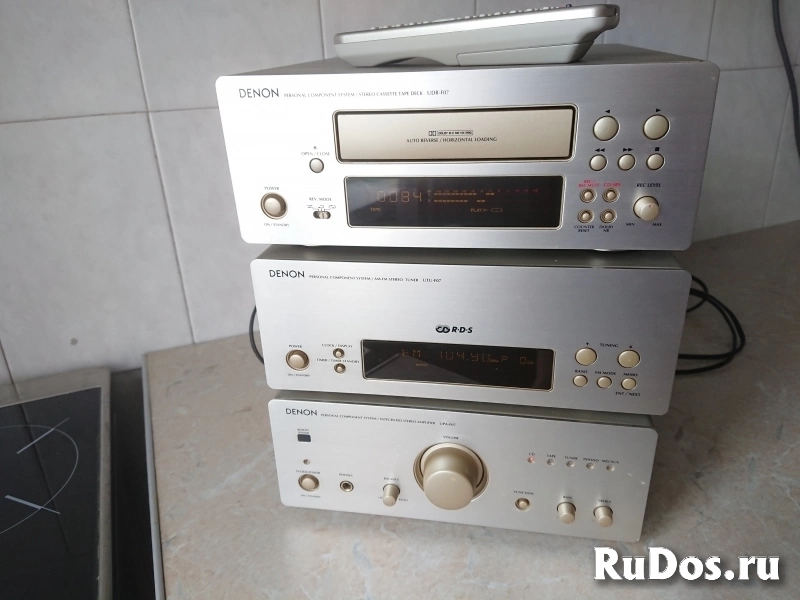 DENON муз центр F07  MADE IN KOREA. изображение 6