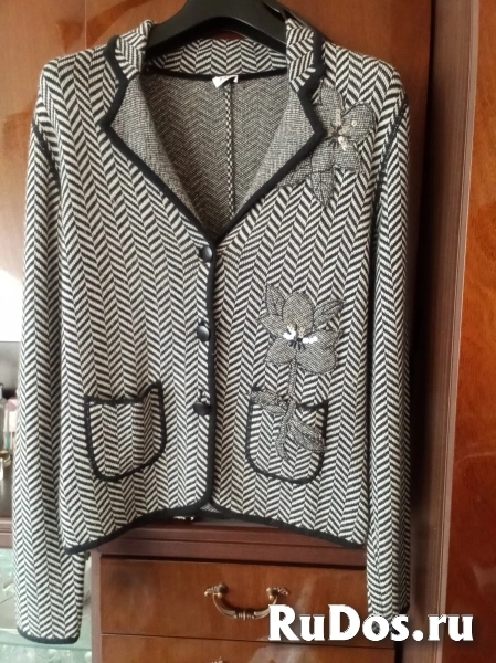 Жакет шерсть/ангора фото