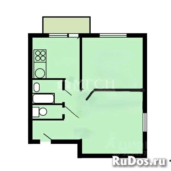 Продам 2 комнатную квартиру 38 м2 изображение 5