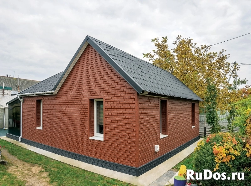 Сайдинг под кирпич изображение 11