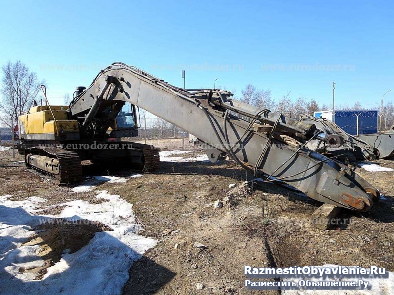 Длиннорукий экскаватор VOLVO 460, 18 м, 0,9 м3, 2 фотка