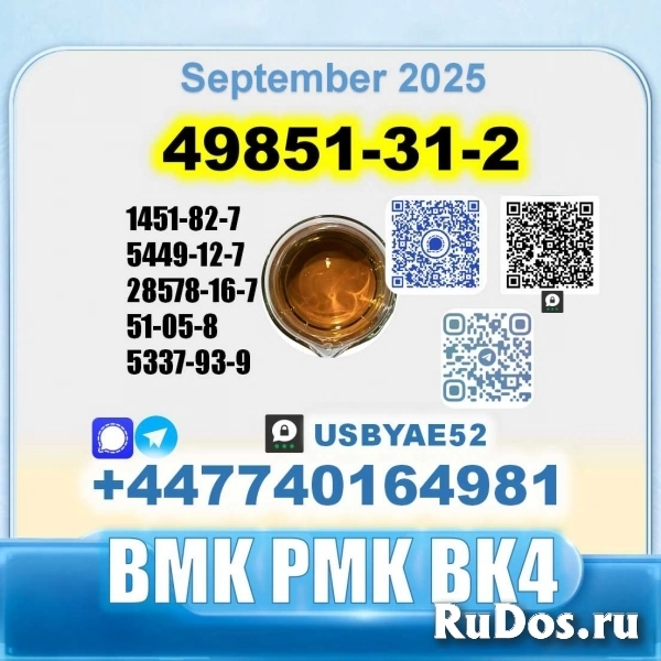 49851-31-2 (2-Bromovalerophenone) BMK PMK BK4 BVF bulk supply изображение 5