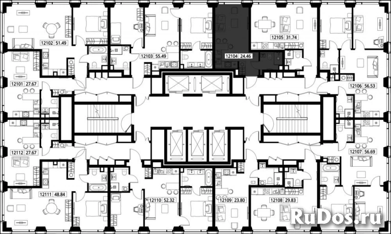 Продам 1 комнатную квартиру 24.46 м2 изображение 3