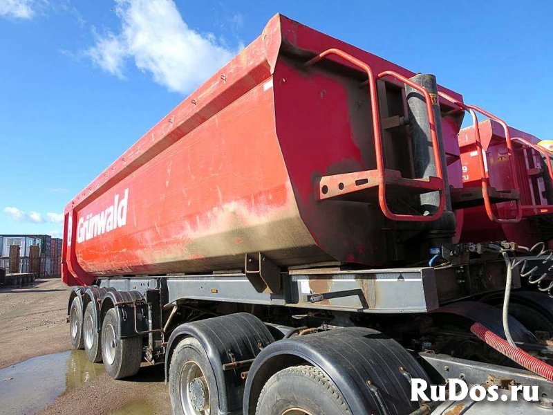 Самосвальный п-прицеп Грунвальд 34 м3, 20 шт. фотка