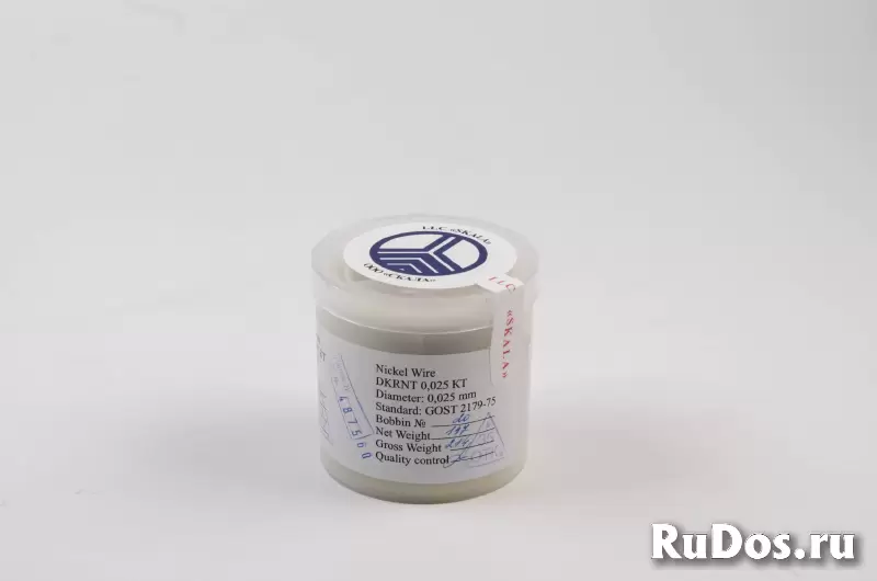 Никелевая проволока 0,025 мм фотка