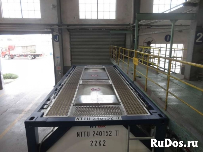 Танк-контейнер тип Т11 объём 24м3 для перевозки щелочных элементов, новый. изображение 3