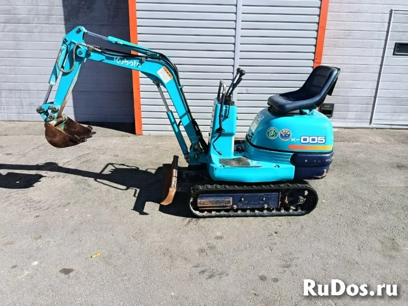 Японский мини-экскаватор Kubota K-005 изображение 11