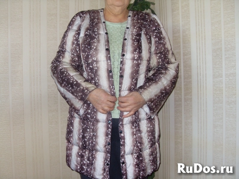 Куртка женская зимняя 60 размер. изображение 3