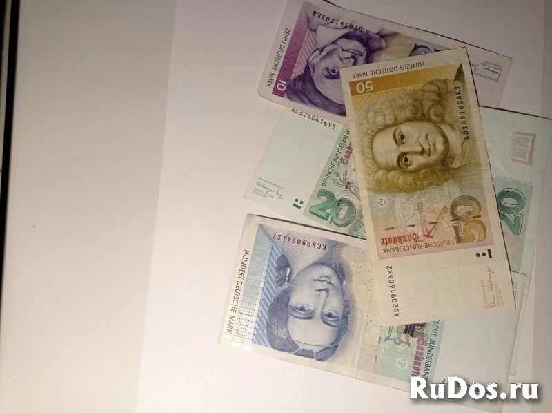 Обмен старых немецких марок, дойч марок фото