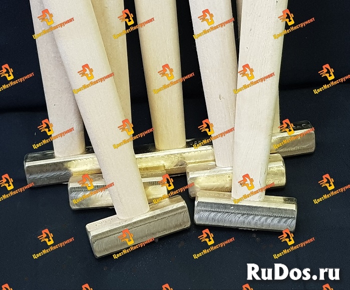 Молоток Кувалда медный латунный бронзовый изображение 6