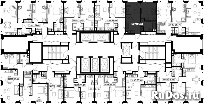 Продам 1 комнатную квартиру 37.19 м2 изображение 3