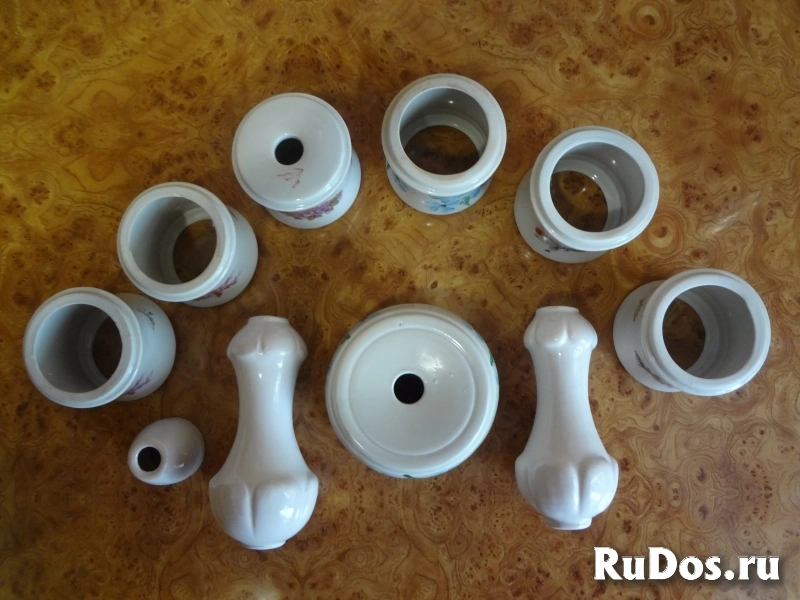 Фарфоровые вставки советских светильников изображение 3