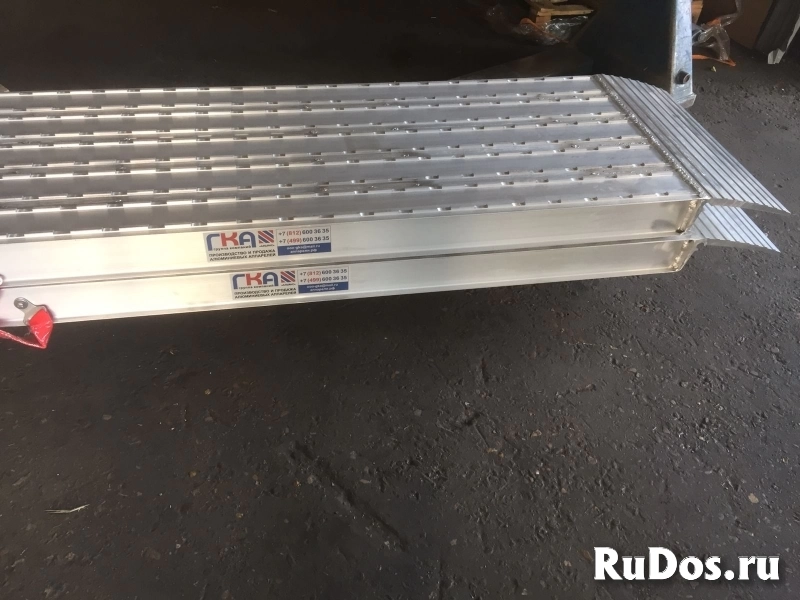 Трапы алюминиевые для бульдозеров фотка