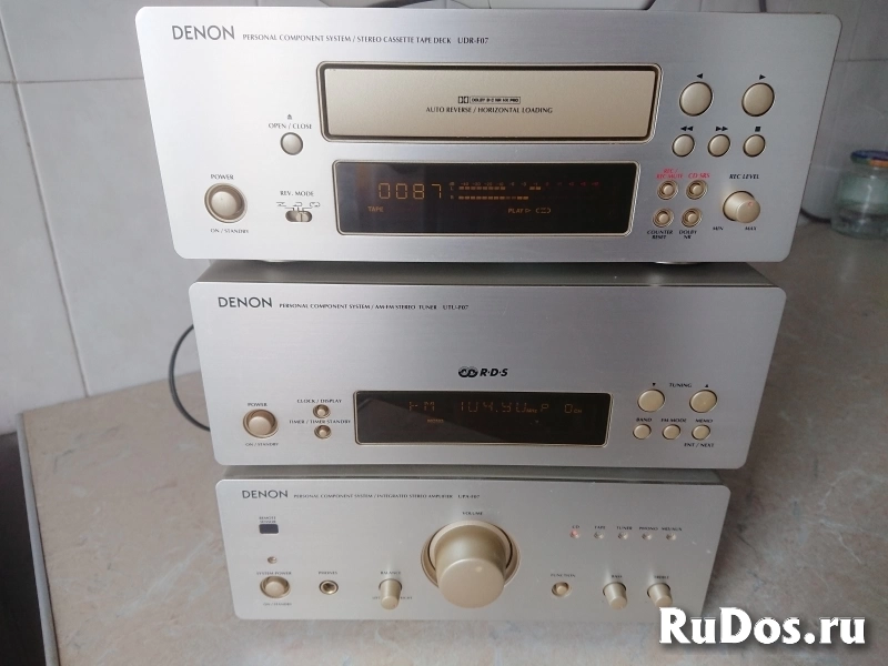 DENON муз центр F07  MADE IN KOREA. изображение 7