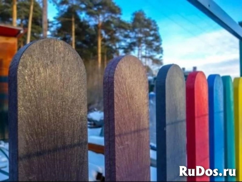 Пластиковый штакетник для забора изображение 5