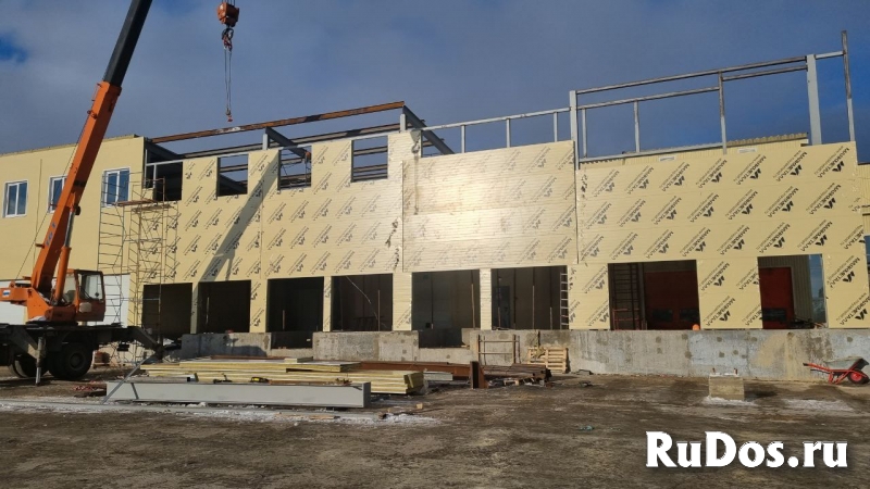 Монтаж сэндвич-панелей фотка